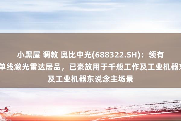小黑屋 调教 奥比中光(688322.SH)：领有工业级dToF单线激光雷达居品，已豪放用于千般工作及工业机器东说念主场景